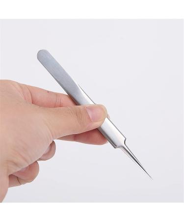 Acne Needle Straight Curved Acne Remover Needles Clips Stainless Steel Face Skin Care Tools Acne Comedone Tweezer (Color : 02) Silver - Buy Online on GoSupps.com