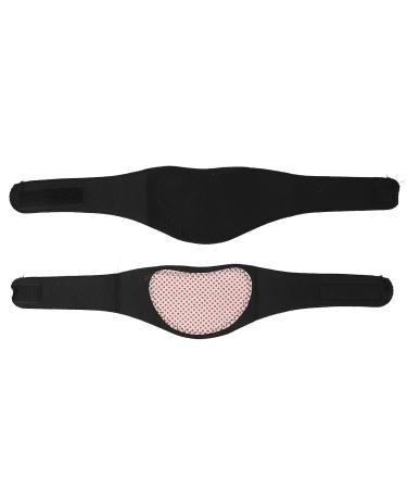 2-Piece Magnetic Heated Neck Pillows - Self-Heating Neck Wraps for Pain Relief - Comfortable Support & Protection - Black - Buy Online on GoSupps.com