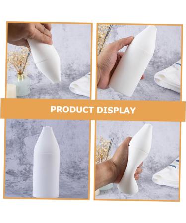 COHEALI Lotion Containers Squeeze Soap Dispenser Liquid White Silica Gel Dish Washer Lotion Dispenser Bathroom Dispenser Bottle 18.5x7cm White - Buy Online on GoSupps.com