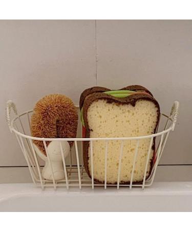 2PCS Cute Non-Scratch Sandwich Sponges - Multipurpose Kitchen Scrubbers for Dish Cleaning - Buy Online on GoSupps.com