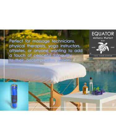 Tortuga by Equator Wellness Market - Blue Turtle Centering Candle for Meditation Yoga & Well-Being | Tropical Ambiance & Vitality Candle - Buy Online on GoSupps.com