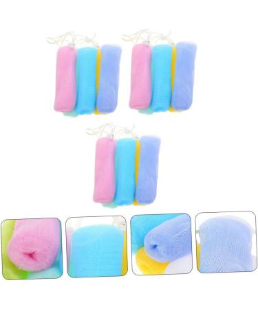 BIUDECO 15pcs Foaming Soap Soap Foaming Soap Exfoliating Foam Soap Pe Network 14.5x5cm As Shown - Buy Online on GoSupps.com