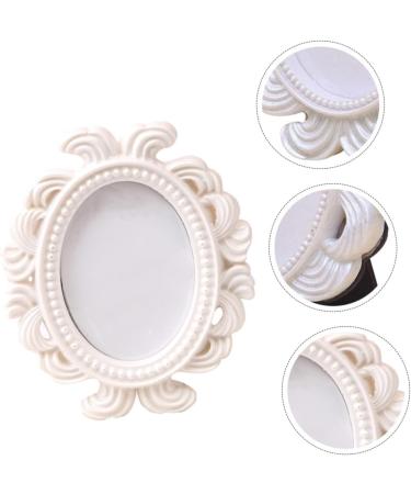 FRCOLOR Nail Display Frame Small Photo Frame Retro Photo Frame Antique Picture Frames Rustic Picture Frame Retro Picture Frame Gold Trim Nail Showing Stands White Sample Acrylic Resin - Buy Online on GoSupps.com