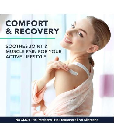 PRFC Hemp Cream - Natural Extract with Arnica & MSM for Joints & Back - Extra Strength 4 oz - Made in USA - Fast Relief - Buy Online on GoSupps.com