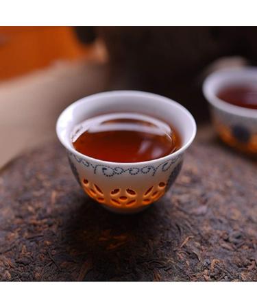 HELLOYOUNG 357g G teau de th Pu'er biologique vieilli et m ri du Yunnan chinois Aliment vert au go t doux avec un arri re-go t sucr facile conserver et simple infuser - Buy Online on GoSupps.com