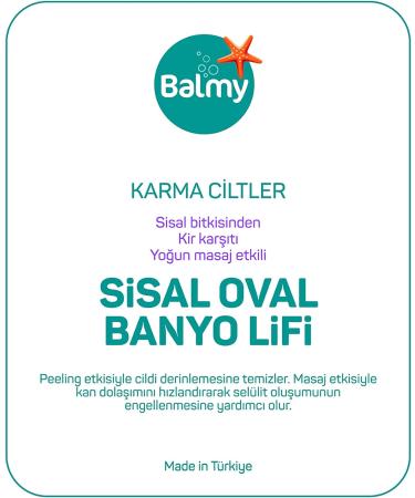 Sisal Face & Body Oval Pad Bath Peeling: Smart Anti-Cellulite - Pack of 2 - Buy Online on GoSupps.com