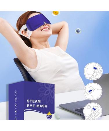 Lumidew Steam Eye Mask Instant Heat Soothing Hydration for Dry Skin Relieving Fatigue2PCS - Buy Online on GoSupps.com