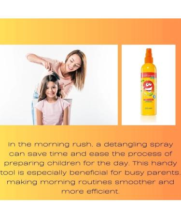 Generic Kids Magnificent Mango Detangling Spray - Smooth Detangle Hair and Mango Scent That Kids Love - Set of 2x Detangling Sprays - Buy Online on GoSupps.com