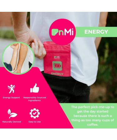 OnMi Energy Patch: Caffeine, B12, Panax, Guarana, Kola Nut, Ginseng, No Crash - 4 Pack - Buy Online on GoSupps.com