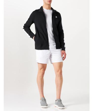 Nike Sportswear Club Fleece Track Jacket - Large, Black/White - Buy Online on GoSupps.com