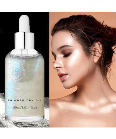 GL-Turelifes Body Shimmer Dry Oil | Glowing Skin & Glitter Oil | 30ml Waterproof Facial Gloss - Shop Internationally - Buy Online on GoSupps.com