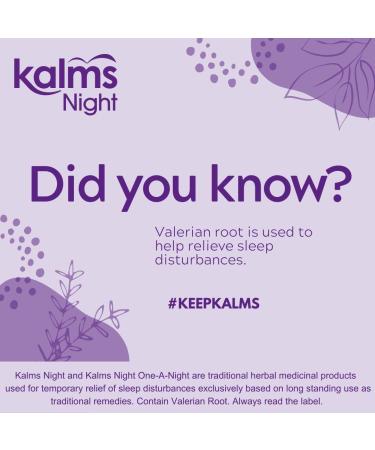 Calm Night 56 tablets Traditional Herbal Medicine used for the temporary relief of sleep disorders - Buy Online on GoSupps.com