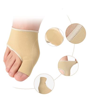 TSHAOUN 4PCS Hallux Valgus Toe Spreader & Socks | Foot Pain Relief & Correction Bandage | Metatarsal Cushion for Comfort - Buy Online on GoSupps.com