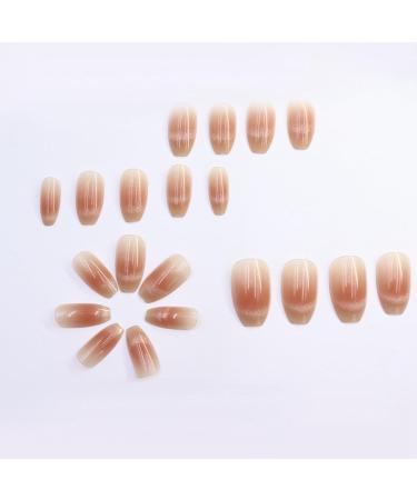 Mrcuvaryas Press on Nails - 24 Pink Cat Eye Shiny Fake Nails | Complete Soft Gel Tips for Women & Girls - Nail Art with Pink Sparkle - Buy Online on GoSupps.com
