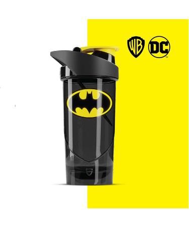 Shieldmixer Hero Pro Classic Shaker - BPA-Free Batman Fitness Bottle 700ml | Gym Accessories & Protein Shaker - Buy Online on GoSupps.com