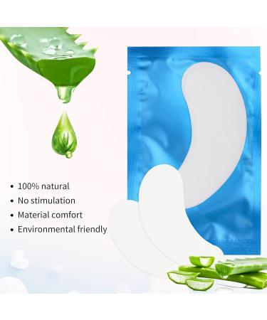 FADVAN 50P Blue Eye Pads for Eyelash Extensions - Lint Free Hydrogel Under Eye Gel Patches - Buy Online on GoSupps.com