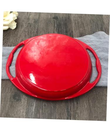 HOLABONITA 1pc Household Pan Fry Tool Shaped Outdoor Induction with Steak for Frying Grill BBQ Handle Enameled Fried Pancake Enamel Cooking Stick Fish Cast Kitchen Egg Non Utensil - Buy Online on GoSupps.com