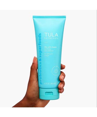 TULA Skin Care Purifying Face Cleanser 6.7 oz - Gentle & Effective Makeup Remover with Turmeric - Buy Online on GoSupps.com