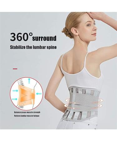 Self-Warming Back Band | Lumbar Pear Belt for Men & Women | Back Pain Relief Herniated Disc Support & Waist Smoothing - Buy Online on GoSupps.com