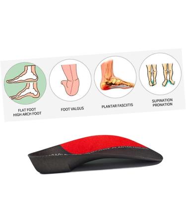 FOMIYES Arch Corrective Insoles - Sports Shoe Pads for Foot Care Comfortable EVA Cushions (14.7x7.5cm) - International Shipping Available - Buy Online on GoSupps.com