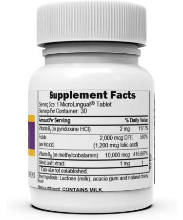Superior Source No Shot Vitamin B12 Methylcobalamin 10000 mcg, B6, Folic Acid Quick Dissolve Sublingual Tablets - 30 Ct | Energy, Heart Health, Metabolism Boost, Stress Support - Non-GMO - Buy Online on GoSupps.com