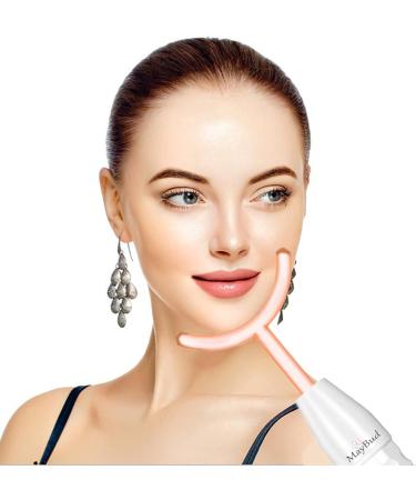 MayBud Portable Handheld High Frequency Y Glass Tube Wand (Neon) - Premium Skin Care Tool - Buy Online on GoSupps.com