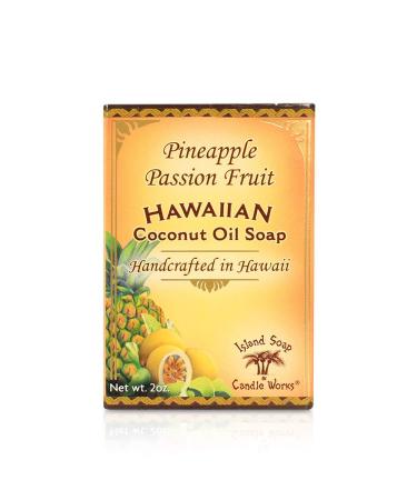 Island Soap & Candle Works Handmade Coconut Soap Pineapple/Passion Fruit Pineapple / Passion Fruit
