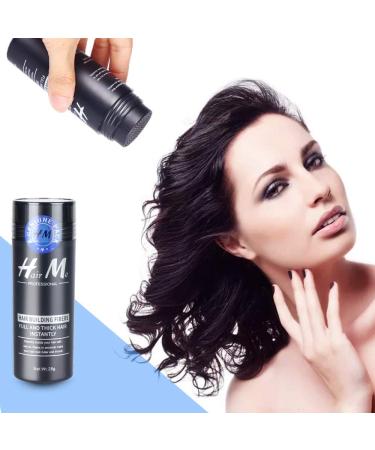 Hair Powder Densifying Powder Volume Brown Baldness Man Hair Building Fibers Dark brown  - Buy Online on GoSupps.com