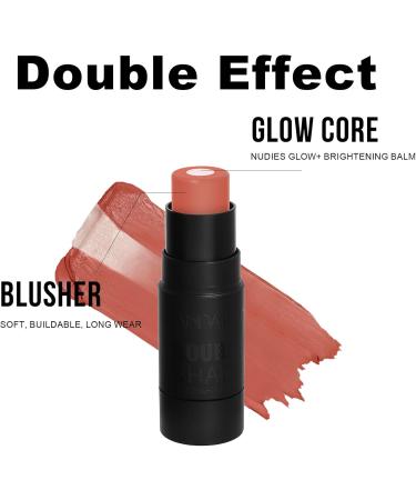 LXZJJM Cream Blush Makeup Matte and Dewy Finish Highlighting Solid Blush Corrector Easy Application Shimmery Blends Perfectly onto Skin (01# 0.28oz) 01# 8.00 g (Pack of 1) - Buy Online on GoSupps.com
