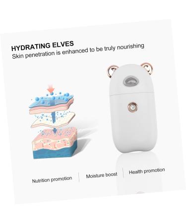 CANIGHT 1pc Beauty Humidifier Handheld Humidifier Portable Humidifiers Electronic Component White - Buy Online on GoSupps.com