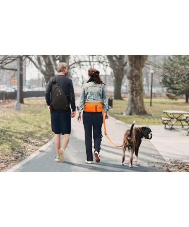 TUDEQU Hands-Free Dog Leash with Waist Bag & Car Seat Belt Buckle - Ideal for Comfortable Pet Walking | International Shipping - Buy Online on GoSupps.com