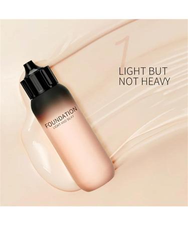 OHCVG Natural Finish Foundation Full Coverage Concealer Foundation Brightening and Anti-Sebum Matte Foundation Long-Lasting Waterproof Lightweight Foundation - Buy Online on GoSupps.com