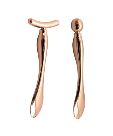 2PCS Metal Eye Cream Applicator Wand Stick  Massager Skin Care Tools  Face Roller Massager Tool Eye Massage Wand Stick Girls Women Facial Massager for Reducing Puffiness Wrinkle - Buy Online on GoSupps.com