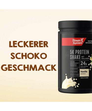 Buy Power System 5K Protein Shake Chocolate Nougat - Multi-Component Whey Protein Powder 3x360g | Best International Shipping - Buy Online on GoSupps.com