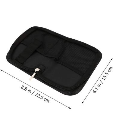 Healifty Insulin Travel Case Bag - Portable Pu Leather Storage Pouch - Buy Online on GoSupps.com