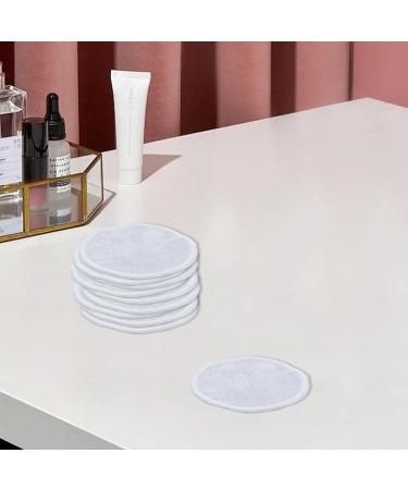 10 Pcs Premium Bamboo Fiber Makeup Remover Pads Washable Makeup Remover Cotton Reusable Makeup Remover Cotton Round Pads Soft Gently for Cleaning the Face - Buy Online on GoSupps.com