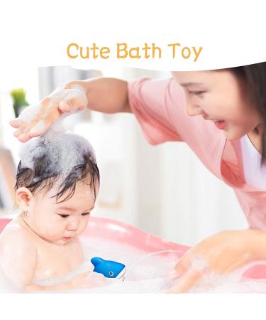 Doli Alligator Baby Bath Thermometer & Toy | Novelty Shower Favor for Infants & Toddlers | Yellow Squirting & Squeaking Toy - Buy Online on GoSupps.com