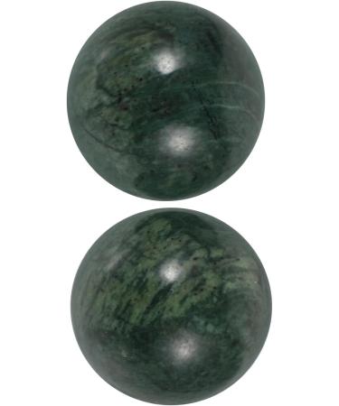 Magiclulu Jade Massage Balls - 6 STK Fitness Handball Tool for Adults | Hand Massage Devices for Wrist Relief | Green 4.00x4.00cm - Buy Online on GoSupps.com