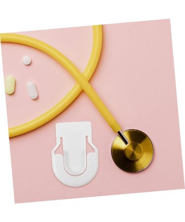 White Small Hanging Buckle Supply Replacement Holder for Doctors & Nurses | International Shipping Available - Buy Online on GoSupps.com