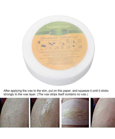 Fast Hair Removal Strips for Arms Legs & Armpits | Non-Woven Disposable Depilatory Wax Strips - 100 Yards - Buy Online on GoSupps.com
