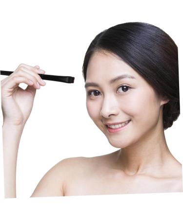 Baluue 3pcs Eyeliner Brush Eyebrow Brush Makeup Make up Brush Eyeliner Tool Plastic Handle Black - Buy Online on GoSupps.com