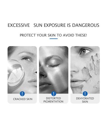 VENZEN 2Pcs Clear Tender Skin Sunscreen Set SPF35 - Aloe Vera Anti-Freckle UV Protection for Face & Body - Summer Skin Care - Buy Online on GoSupps.com