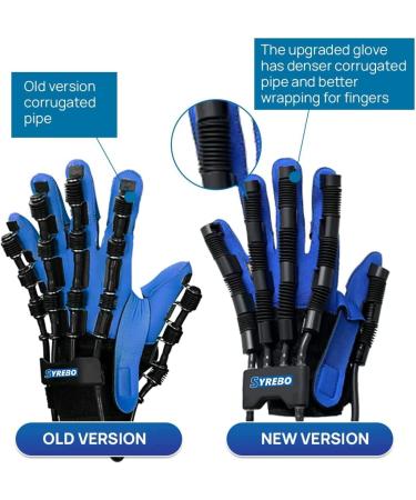 syrebo Hand Rehabilitation Robot Gloves  E10 Model Self Training Finger Rehabilitation Device  Hand Stroke Recovery Equipment Right Hand Large - Buy Online on GoSupps.com