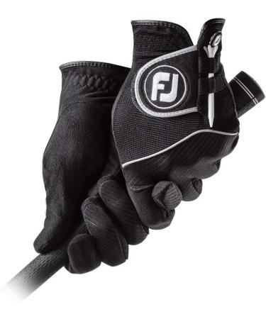 FootJoy Women's RainGrip Golf Gloves - Black Medium Pair - Buy Online on GoSupps.com