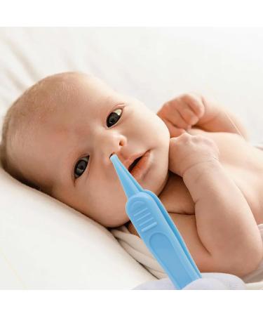 3 Pieces Baby Safety Tweezers - Gentle Plastic Nose & Ear Cleaners Easy Grip Compact Design for Baby Care - Buy Online on GoSupps.com