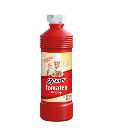 Zeisner Zeisner tomato ketchup with exquisite spicesFrom Grasberg near Bremen |Vegan |Of course without preservatives 425 ml 425 ml (1 -pack)