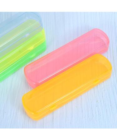 Zerodeko 5pcs Travel Toothbrush Holder - Durable PP Compact 21x5.5cm - International Shipping Available - Buy Online on GoSupps.com