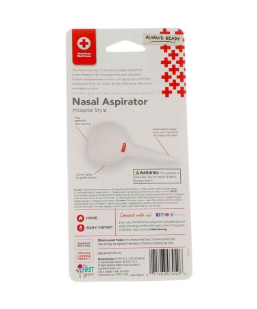 The First Years American Red Cross Nasal Aspirator - 2 Pack - Buy Online on GoSupps.com