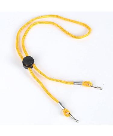 TT 5PCS Adjustable Mask Holder & Strap - Anti-Slip Face Mask Lanyard for Adults & Kids | Yellow Ear Saver Chain - Buy Online on GoSupps.com