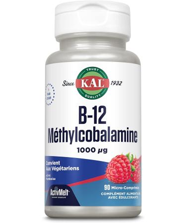 Kal Vitamin B12 Methylcobalamin | 90 Micro-Tablets - Buy Online on GoSupps.com